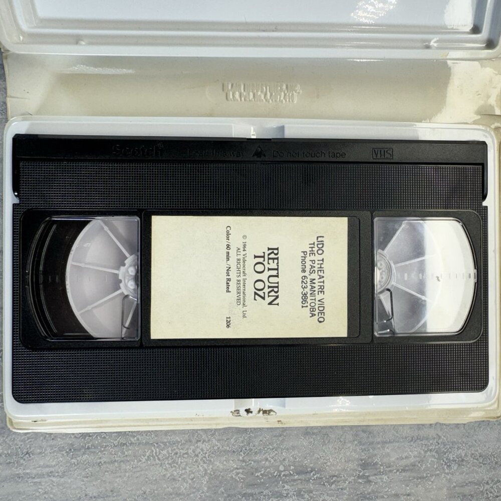 1964 Animated Return To Oz Childrens Video Playground VHS Tape Clamshell - Picture 6 of 11